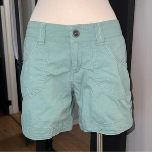 KUHL Women’s Kontra Hiking Shorts - Size 4, Mint Green